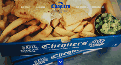 Desktop Screenshot of chequersfastfood.com